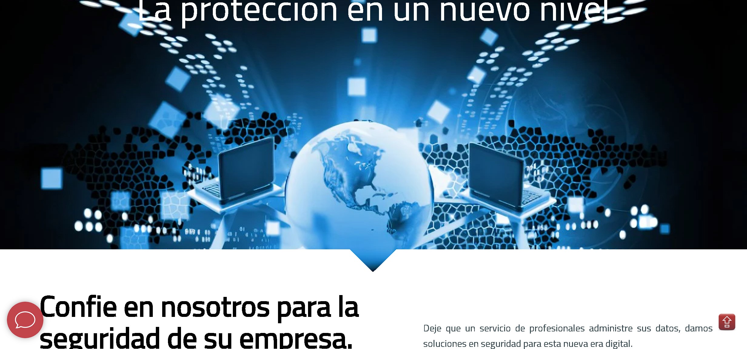 Web corporativa Seguridad empresarial online