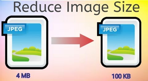 Comparativa visual de tamaño de archivo de imagen antes y después de optimizarla